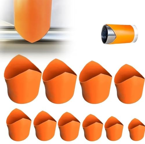 Präzisions-Rohrsattelschablone, präzises Bogen-Layout-Werkzeug für Schweißen, Sanitär, Rohrisolierung und Metallbeschläge, DIY-Rohr-Gehrungsschneid-Set für Profis