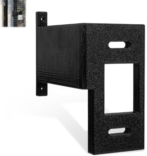 Hipzeepo H Design Türklingelverlängerung für Ring, Ziegelmontage-Verlängerung, für Bessere Sichtbarkeit und Winkelverlängerung Von der Wand