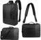 Mochila híbrida 4 en 1 para Lenovo IdeaPad 320 / 320S 38.1 cm / Legion Y520 / Y720 / ThinkPad E575 / E570 / L570 / T570 / T560 / Lenovo Flex 5 38.1 cm 39.6 cm Portátil de cm, Black, X-Large