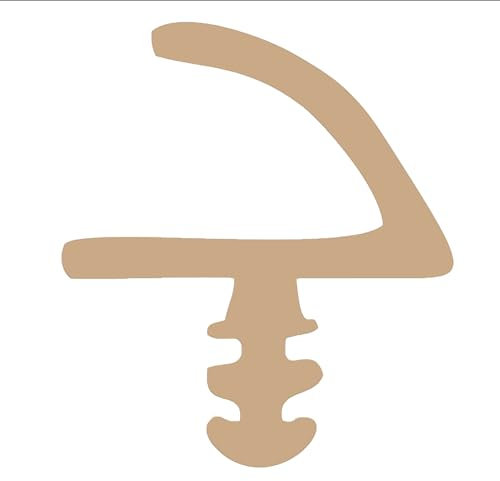 Türdichtung Zimmertürdichtung R-915-A Beige Tür Zargendichtung Haustür 50 Meter