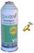 REPORSHOP - 1 Botella Gas Gasica V2 226Gr Alternativo R22, R32, R407C, R410A Freeze (1 Botella+Val)