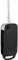 Étui Porte-clés, Duokon Flip 2 Bouton Télécommande Porte-clés Étui Coque, en Plastique Porte-clés Étui Fit pour SLK Classe E113 ACES W168