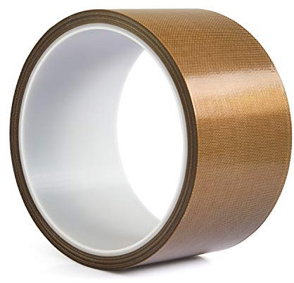 Nastro in teflon / PTFE, nastro adesivo ad alta temperatura per macchina sottovuoto, sigillatura a mano o impulsi, adatto per FoodSaver, Seal A Meal, Weston, Cabella's (2 in * 33 ft)