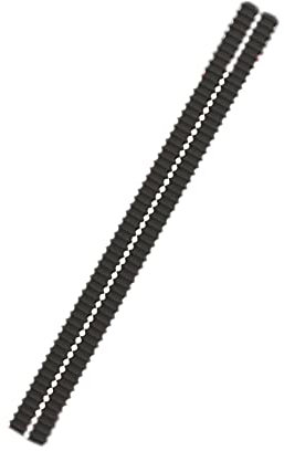 Vsorce4u 2 x Black Oven Shelf Guard - Fit for All Ovens - Oven & Cooker Rack Shelf Edge Burn Protector Guard Strips Covers