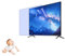 Monitor Film de protection d'écran anti-lumière bleue - 32-77 pouces mat anti-reflets/anti-rayures - Soulage la fatigue oculaire - pour Sharp, Sony, Samsung, Hisense, LG, etc. / Clear / 55 Inches 122