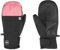 SIROKO PITZTAL Thermo-Fäustlinge, für Ski und Schnee, Rosa, Schwarz, Größe L, Schwarz / Rosa Kaugummi, Large