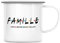 Mug en Métal Emaillé Inspiré Friends Famille Noms et Textes Personnalisables Idée Cadeau Réunion de Famille Personnalisé Enfants Parents Noel