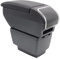 Double Layer Armrest Box For Skoda Fabia 3 2015 2016 2017 Center Console Storage Box with Cup Holder Armrest Accessories Black