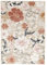 RugVista Cherri, In & Outdoor Teppich, Kurzflor, Rechteckig, 160 x 230 cm, Außenteppich, UV-beständig, Wasserfest, Allergikerfreundlich, Für Balkon, Innenhof Garten & Terrasse, Beige/Rosa