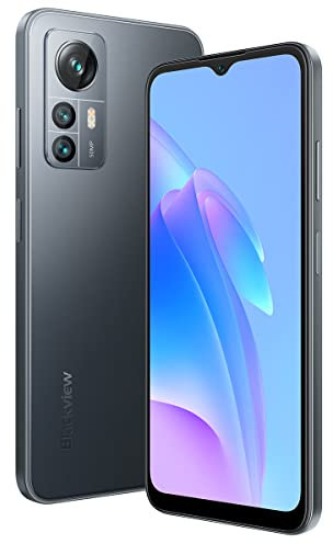 Blackview - A85 - Smartphone - Écran 6.5 - Double Sim - Réseau 4G+ - Charge Rapide 18W - Caméra Frontale 8 MP - Caméra Arrière 50 MP - 8 Go RAM + 128 Go ROM - USB-C - Débloqué - Noir