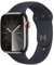 Apple Watch Series 9 (GPS + Cellular) - Caja de Acero Inoxidable en Grafito de 45 mm - Correa Deportiva Color Medianoche - Talla S/M