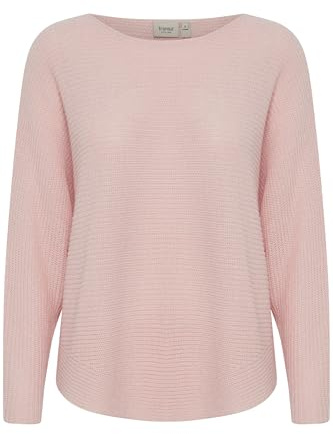 fransa FRERETTA PU 3 Damen Strickpullover Pullover Pulli Rundhals 80% Acryl, 20% Polyamid Loose fit