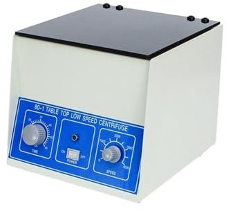 HEALBYBLE Macchina da Tavolo A Bassa velocità della Centrifuga del Sangue PRF 80-1 for La Centrifuga Medica Clinica 4000rpm del Laboratorio con Il Rotore 6x20ml,Strong Power(Blauw)