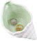nbeads Plateau à Bijoux en Céramique de Conque, Plat à Bijoux en Coquillage Aqua Support pour Bagues et Boucles D'Oreilles en Céramique pour Bagues Colliers Bracelets Bijoux Clés, Vert Pale