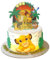 Decorazione Torta di Compleanno Re Leone Cake Topper Re Leone Cupcake Toppers per La Decorazione di Feste per Bambini e Ragazzi Decorazioni Torta