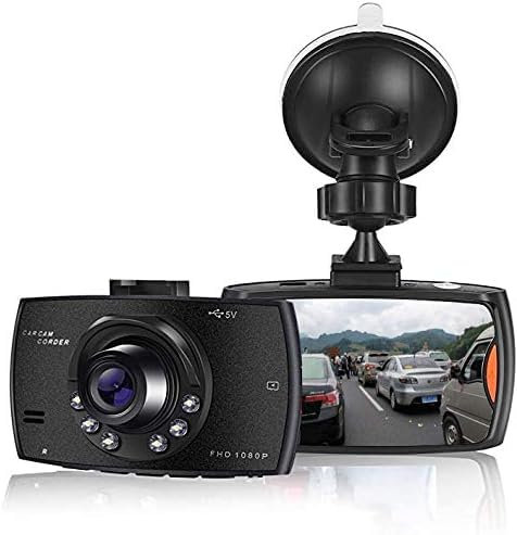 BMLOYG Dash Cam 1080P Full HD Dual Dashboard Camera Dashcam for Cars 170° Wide Angle HDR with 2.4 LCD Display Night Vision Motion Detection and G-sensor