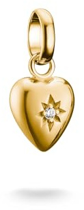 Thomas Sabo Charm Club Connect Charms - 925 Silver Charm Pendant Lucky & Love Designs