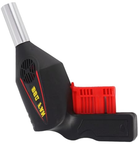 BESTonZON Portable Hand Press Manual Bbq Fan with Comfortable Grip Efficient Air Blower for Quick Charcoal Ignition Dust Control and Spark Safety for Outdoor Camping Picnic and Barbecue