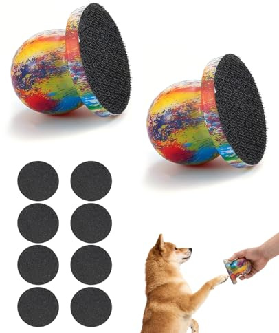 Gaahkai Dog Nail File, 2PCS Wooden Gentle Easy Grip Pet Nail Filer Board for Cat Dog