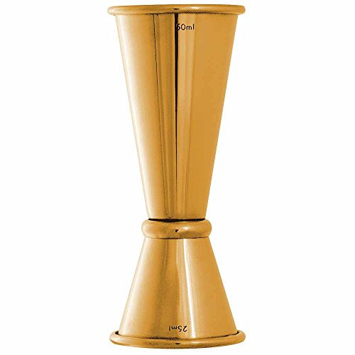 Urban Bar Jigger Ginza Spirit Measures Gold Finish Model 25ml/50ml No UB108G