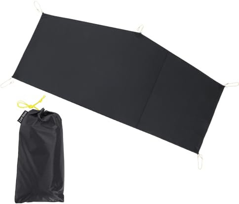 LANSHAN 1–2 Personen, ultraleicht, wasserdicht, Fußabdruck, Outdoor, Camping, Zelt, Plane, Vordach, Decke, Picknick-Bodenplane, ultraleichtes Zelt, 1 Person