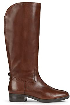 Geox D Felicity A, Stivali Donna, Marrone (Brown), 41 EU
