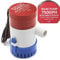 Jamgoer Marine DC Submersible Boat Bilge Water Pump 750 GPH 12V Cruise Ship Yacht Drainage Pump 3/4 inch Hose Outlet for RV Caravan Marine Yacht…