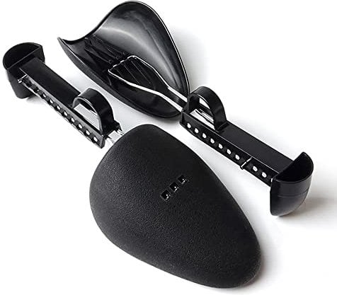 SagaSave Shoe Tree for Men Organizers Practical Plastic Adjustable Lightweight Shoe Stretchers Shaper Holder Shape Support Maintain Shape Footwear, 2Pairs Male