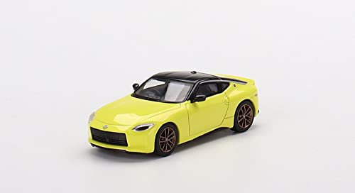 TrueScale Miniatures Mini GT Fairlady Z Proto Spec 2023 Ikazuchi Yellow (RHD) MGT00414-R