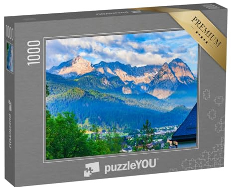 puzzleYOU: Puzzle 1000 Teile „Zugspitze und Alpspitze“