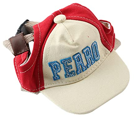 Hund Baseball Cap，Haustier Sport Hut，für Haustier Hund Sommer Outdoor Sport Reisen.(S)
