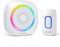 TECKNET Wireless Doorbell, Battery Powered Doorbell with RGB Light, IP66 Waterproof Portable Cordless Door Chime Kit, 400 Meter Wireless Range, 60 Chimes & 5 Level Volume with 4.5 Year Battery Life
