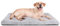 ZENGAOOU Dog Bed, Extra Large, Grey, 106x71x5CM, Soft Warm Pet Dog Crate Mattress with Anti-Slip Bottom, Machine Washable