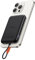 Charmast Mini Powerbank 20W PD 5000mAh Power Bank mit integriertes Ladekabel, USB C Externer Akku Anti-Rutsch Tragbares Ladegerät mit LED Display, Kompatibel mit iPhone 16/15/14/13/12 Handys usw