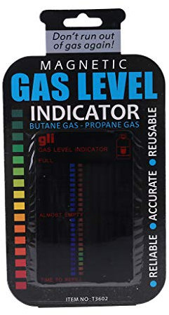 Haveratio Gaz Propane GPL Pratique pour Indicateur de Niveau de réservoir Bouteille de jauge magnétique à Cristaux Liquides