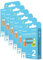 Eneloop Lite Lot de 6 x 2 Piles Rechargeables Micro 550mAh AAA DECT
