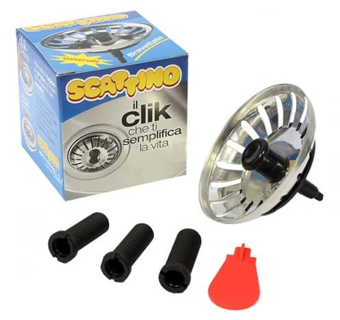 SCATTINO TAPPO A GRIGLIA UNIVERSALE PER LAVELLI INSTALLAZIONE SEMPLICE