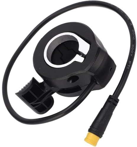 VZU 130X E-Bike Thumb Throttle Compatible with Kugoo G2 Pro, 22.2mm Handlebar Universal Bicycle Conversion Replacement Parts, Electric Bike Speed Control, Left/Right Accelerator for Electric Bicycle