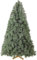 150cm Künstlicher Weihnachtsbaum, Nordmanntanne Premium, Naturgetreue Vorbehandelte Kiefernnadeln, Dichte Zweige, Tannenbaum mit Handgefertigtem Holzständer, 350 Spitzen