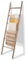SwaaVee Quilt Ladder 6-Tier Towel Rack, Wooden Decorative Blanket Ladder Shelf for Home Decor, Wall Leaning Farmhouse Quilt Display Towel Holder Organizer for Living Room, Bathroom (18.5 Wide)