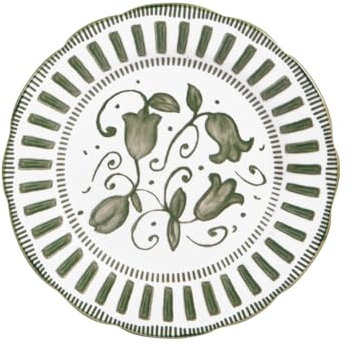 Table Passion - Plato de postre Napoli verde 21 cm (juego de 6)