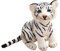 BESPORTBLE Plüsch Tiger Realistisches Kuscheltier für Vielseitig Einsetzbar Dekoration Kissen oder aus Sanftem Haltbarem Material Gefertigt