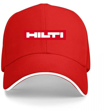 hioknytfs Yoga-Mütze für Damen und Herren, Hilti-Logo, Baseballkappe, Trucker-Kappe, yrddb-Color8, Einheitsgröße