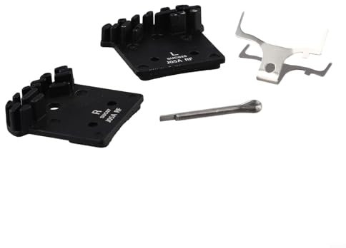 Frein en résine fiable pour plaquettes pour tous les temps, compatible avec les systèmes de freinage populaires (J05A)