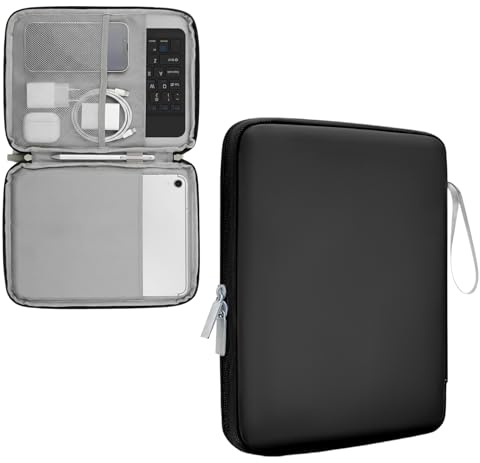 Custodia per iPad da 11 pollici con maniglia per il trasporto – Custodia per tablet da 11 pollici, custodia per iPad Air M4/M3/M2, per iPad A16 e compatibile con Samsung Galaxy Tab – Archiviazione