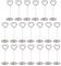 Fotohalter Herzförmigen Memo Clip Name Bilder Kartenhalter Karte für Hochzeiten Party Gatherings Dekoration 20 Stück