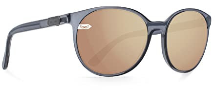 Gloryfy unbreakable eyewear (Gi33 Barcelona grey) - Unzerbrechliche Sonnenbrille, Sun Glasses für Herren, Damen, Lifestyle, Gold-Verspiegelte Gläser