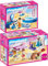 geobra Brandstätter PLAYMOBIL® Dollhouse 2er Set 70208 70211 Schlafzimmer mit Nähecke + Badezimmer