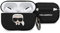 Karl Lagerfeld Silicone Cover Airpod Pro Black, KLACAPSILGLBK