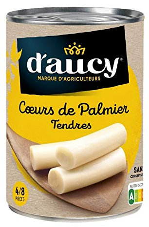 D'AUCY - Coeur De Palmier 220G - Lot De 3